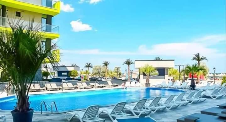 Alezzi Resort Luxury Apartament Prima Linie La Mare Navodari Dış mekan fotoğraf